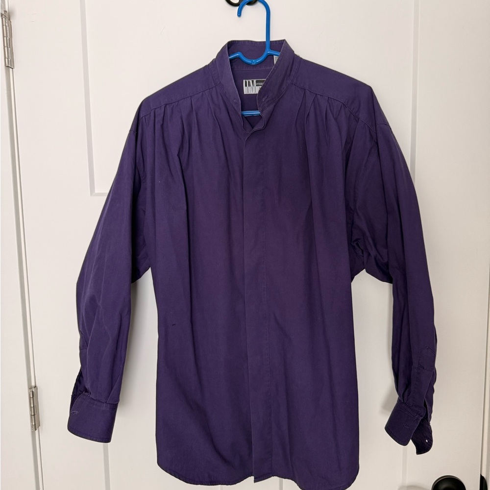 Men's Purple Dress Shirt